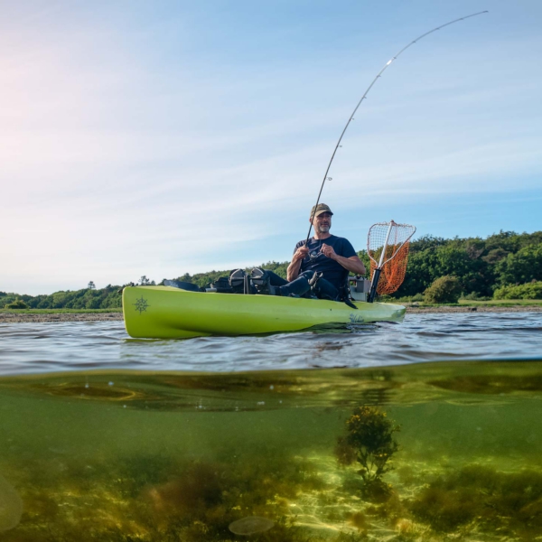 Hobie Erhvervsfotografs billede af lystfikser i Hobiekajak