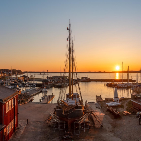 Holbaek-Harbour-Sunset